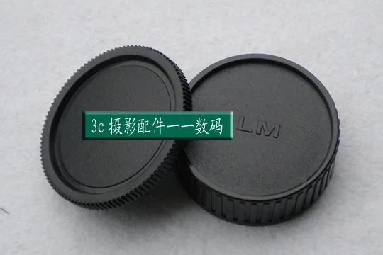 

10 Pairs Camera Lens Body Cover + Rear Lens Cap Hood Protector for M LM Camera M6 M7 M8 M9 M5 M4 M3 SLR Camera and Lens