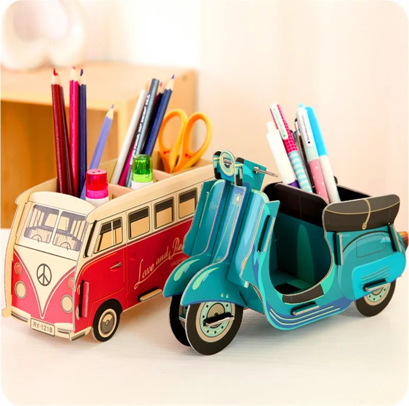 Кавайный многофункциональный держатель для ручек сделай сам подставка