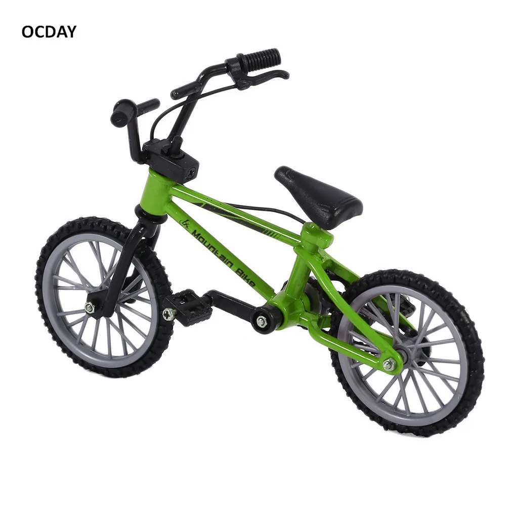 Лидер продаж! OCDAY имитация сплав палец bmx велосипеды Дети Мини размер зеленый