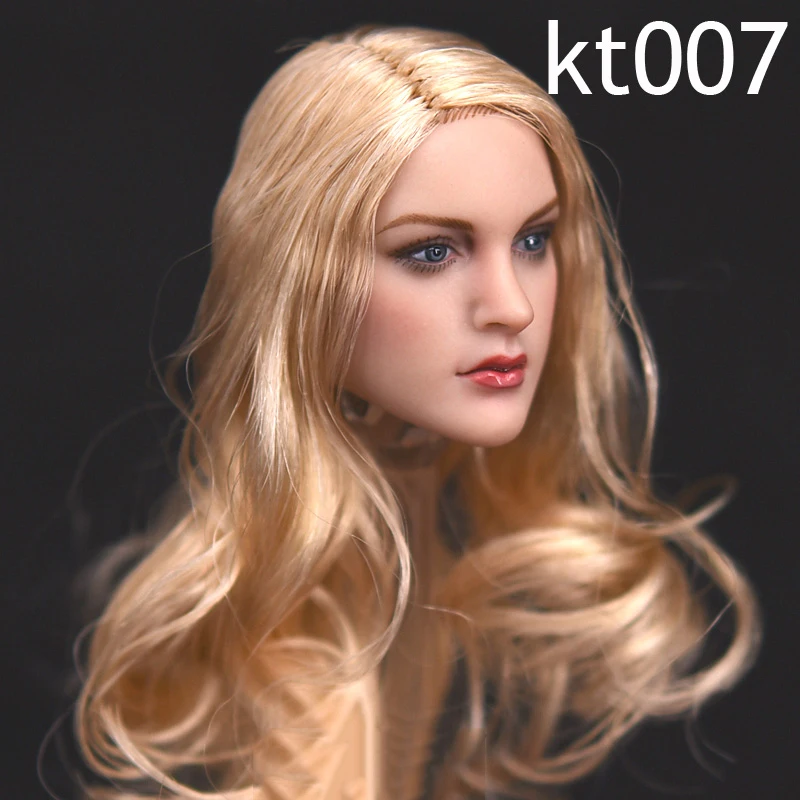 Игрушки Кабуки Кими KT007 масштаб 1/6 голова Лепка блонд красавица | и хобби