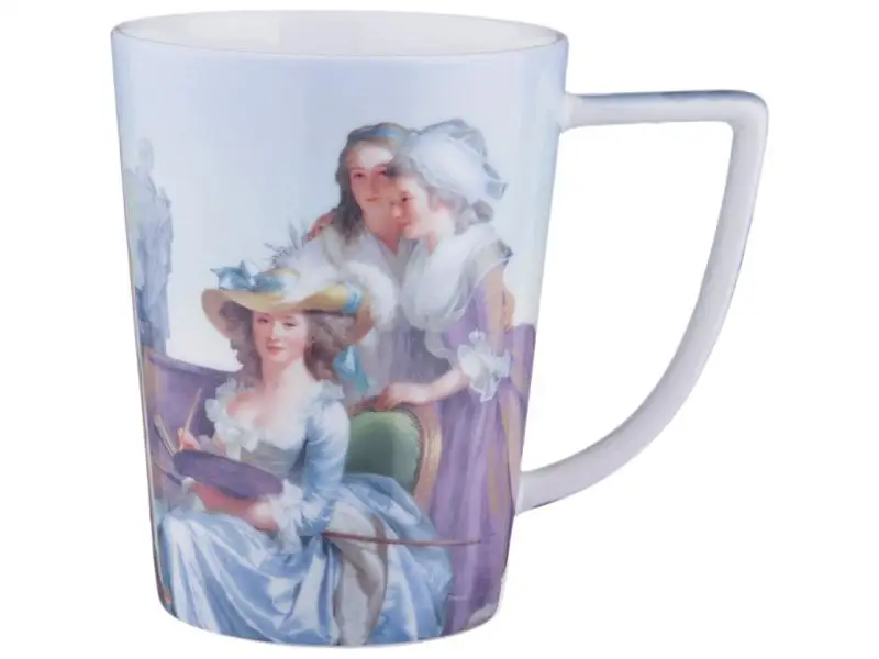 Mug Lefard Masterpieces Лувра 400 ml palette | Дом и сад