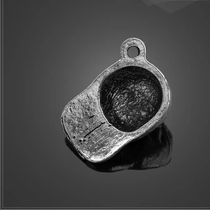 Заводская цена 10 шт./лот 6 мм * 17 8 антикварная Посеребренная маленькая