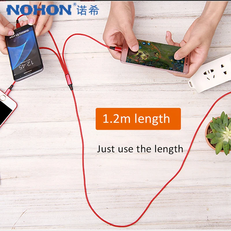 2 в 1 Micro USB кабель для быстрой зарядки 25 м|Кабели мобильных телефонов| |
