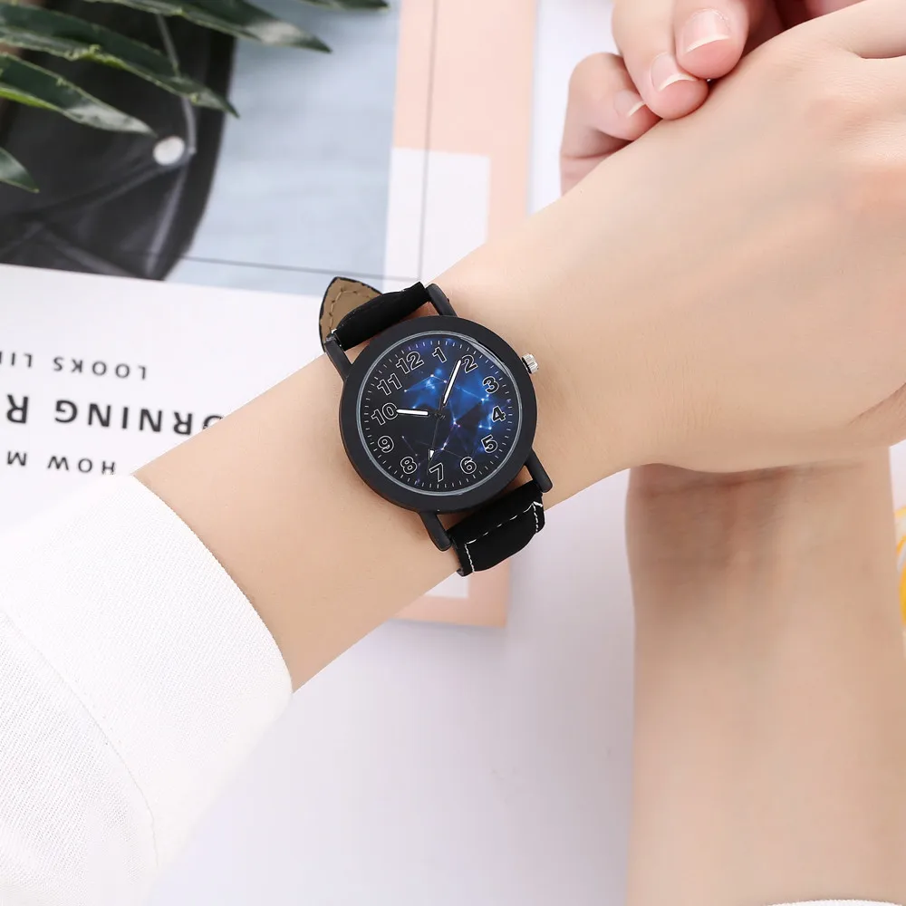 Мужские часы 2019 Роскошные модные кожаные для мужчин кварцевые аналоговые