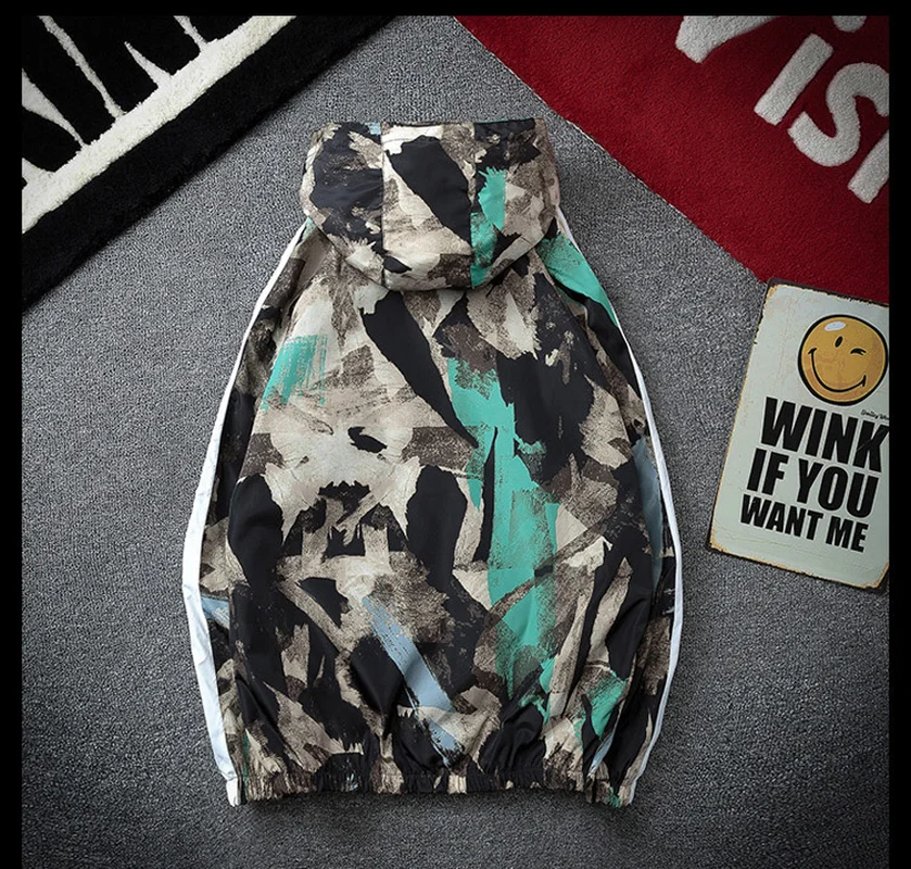 2018 Топ Для мужчин армии камуфляжная куртка осень Camouflage Army Jacket мужской Bomber Coat
