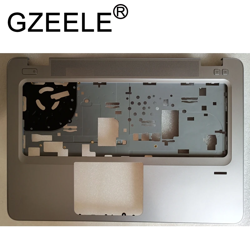 GZEELE для hp EliteBook 840 G3 Упор для рук крышка верхний чехол FPR отверстие 821173-001 Клавиатура ободок серебро