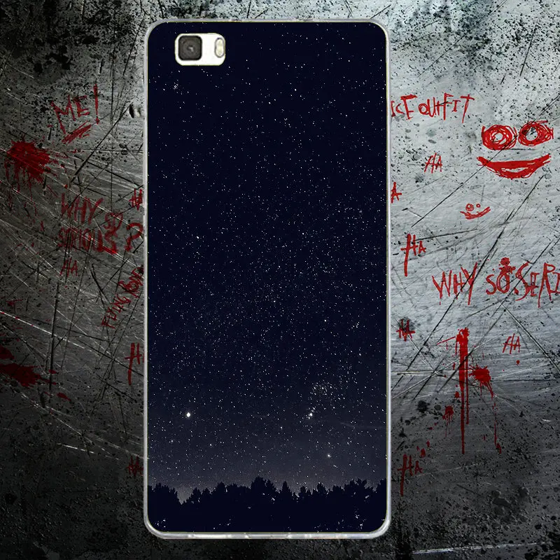 Мягкие чехлы для телефонов Huawei P8 P9 P10 P20 Lite Mate 10 Pro Y5 Y6 II Y7 Honor 6X 7X 9 Moon Stars Colorful Planet Mount