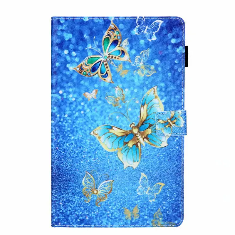 05 Чехол для samsung Galaxy Tab A, 10,1 дюймов, T510, T515, SM-T510, T515, чехол для планшета, Модный чехол с рисунком единорога, кошки - Цвет: 05