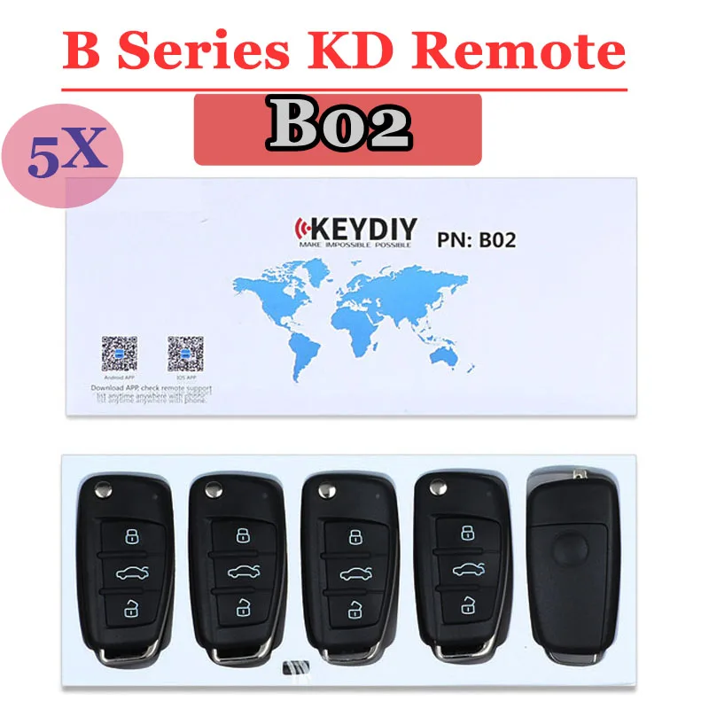 Большая скидка (5 шт./лот) KD900 дистанционный ключ B02 пульт дистанционного