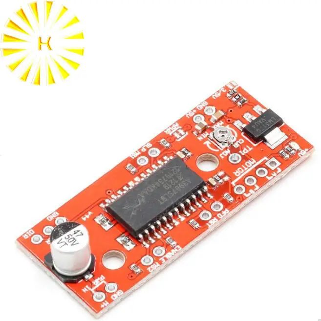 Шаговый двигатель A3967 драйвер двигателя EasyDriver V44 для макетной платы arduino модуль 1