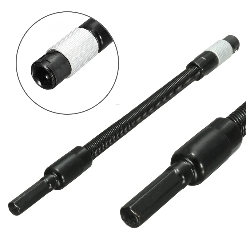 

1pcs 1/4" Hex Shank 200mm Flexible Extension Bit Holder Screwdriver Drill Tools Accessories