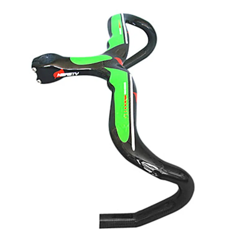 УГЛЕРОДНЫЙ руль углеродный дорожный Встроенный для велосипеда 90/100/110/120 мм *