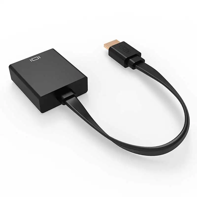 Rovtop HDMI в VGA адаптер мужской в Famale конвертер адаптер 1080P цифро-аналоговый видео аудио для ПК ноутбук планшет - Цвет: SET 1