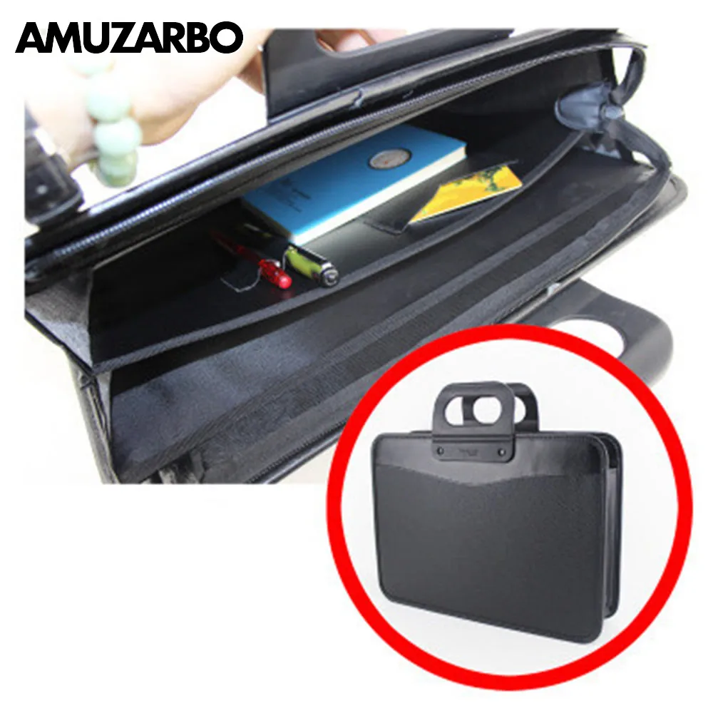 Портфель сумка для документов двухслойная кожаная деловая упаковка хорошее