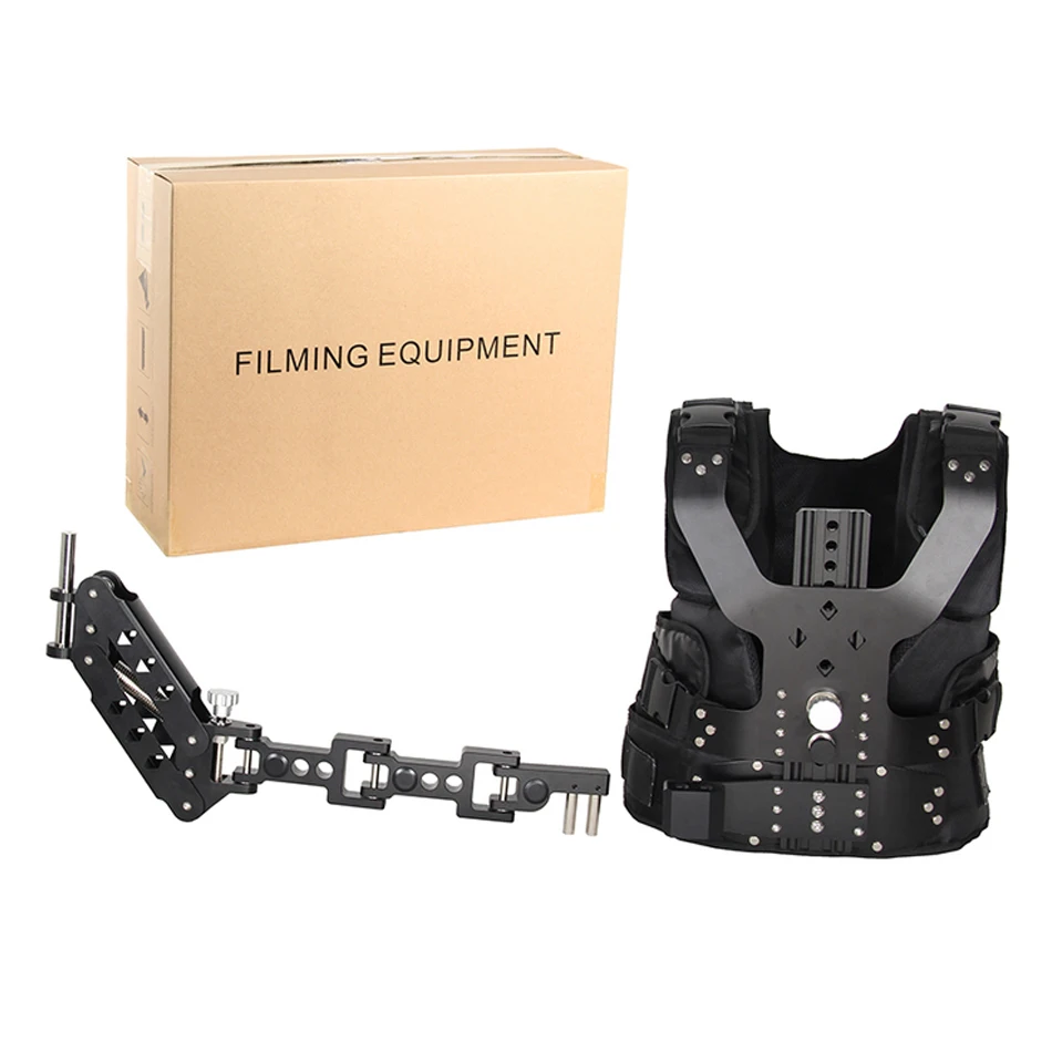 Дизайн gimbal Стабилизатор Steadycam гироскоп steadicam жилет с двойной handel для цифровой видеокамеры dslr
