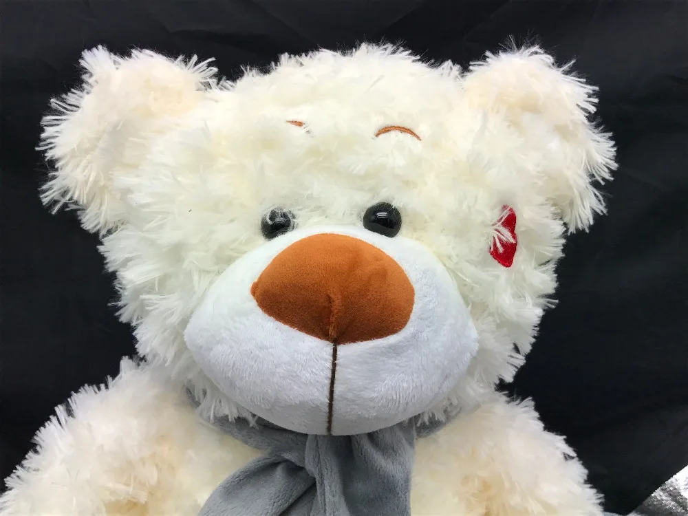 Музыкальное воспроизведение светящийся плюшевый мишка тедди со светодиодный