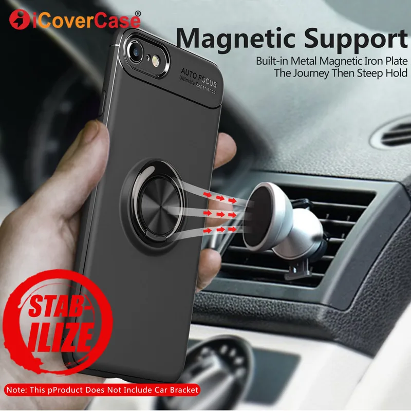 Magnetic Rotating Ring Back Case Bracket For Apple Iphone 7 8 Plus 7Plus Mobile Stand Car Phone Holder Cover Iphone7 8P |