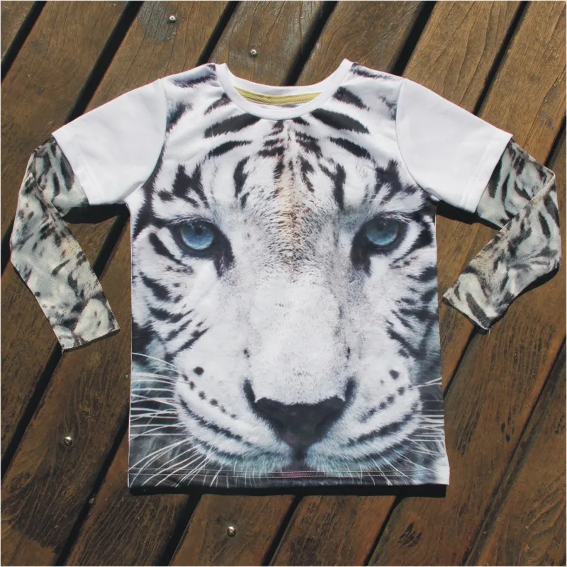 Футболка с имитацией татуировки для маленьких мальчиков новые детские футболки