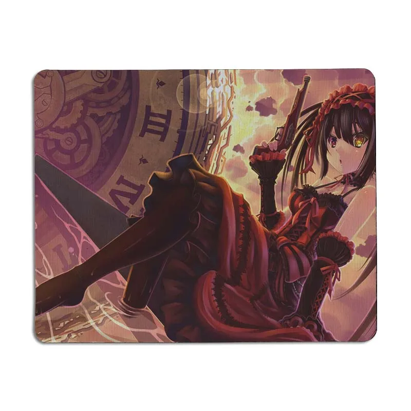 Новые поступления MaiYaCa геймерские коврики Kurumi Tokisaki для игры в прямом эфире