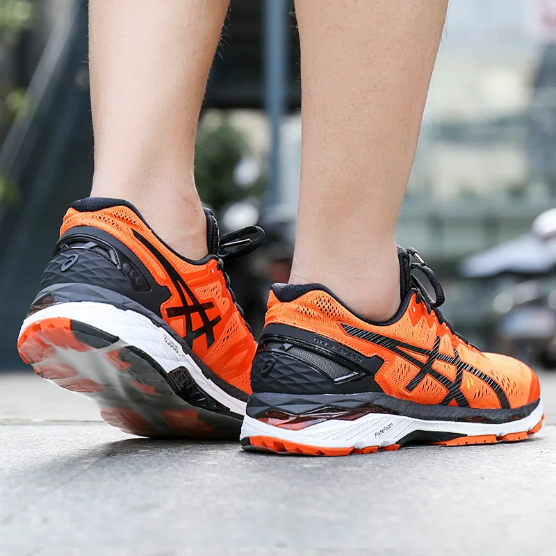 ASICS стиль жизни ASICS GEL-KAYANO 23 Мужская устойчивая обувь для бега спортивная обувь кроссовки для бега на открытом воздухе
