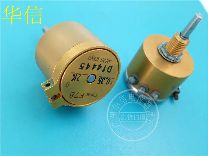 

[VK] Used Japan production F78 2K shaft 19mm conductive plastic potentiometer switch
