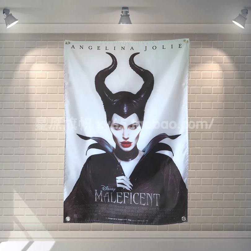 &quotMaleficent&quot классический постер для фильмов баннеры детской комнаты украшение на