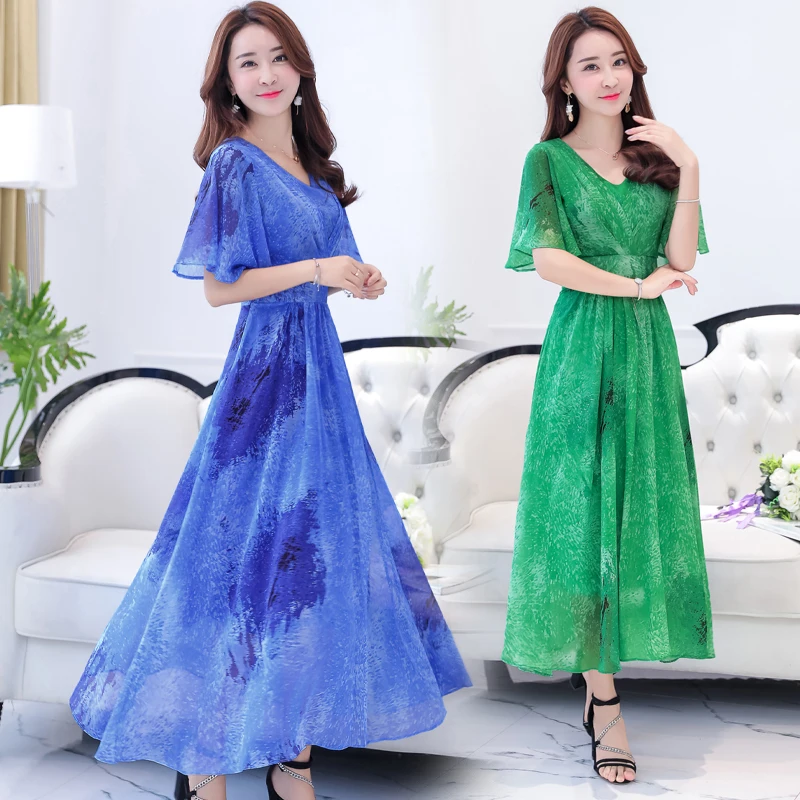 Летнее шелковое платье с V образным вырезом|silk dress|a dressdress a |