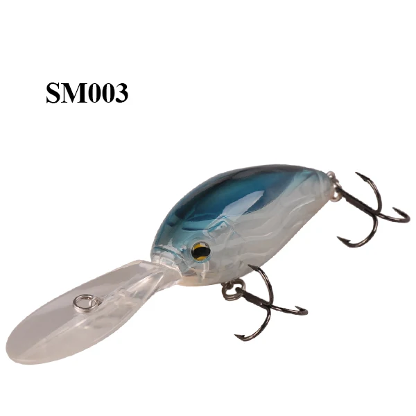 SM003 TAF Crank Bait 63 мм 20,2 г плавающие 4,0 М рыболовные приманки ABS пластик Isca рыболовные приманки для ловли карпа 3D глаза воблеры - Цвет: SM003