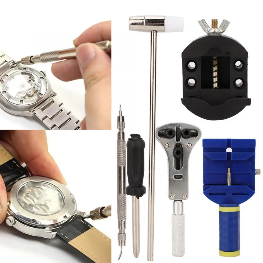 Набор инструментов для ремонта часов профессиональный портативный прибор