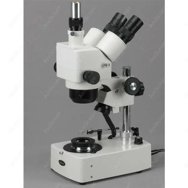 Микроскоп Darkfield-микроскоп AmScope 10X-60X микроскоп с драгоценными камнями + камера 3 Мп |