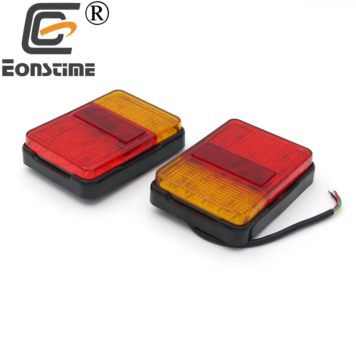 Eonstime 2 шт. 12V/24V Водонепроницаемый 30LED хвост светильник s задний DC грузовик с