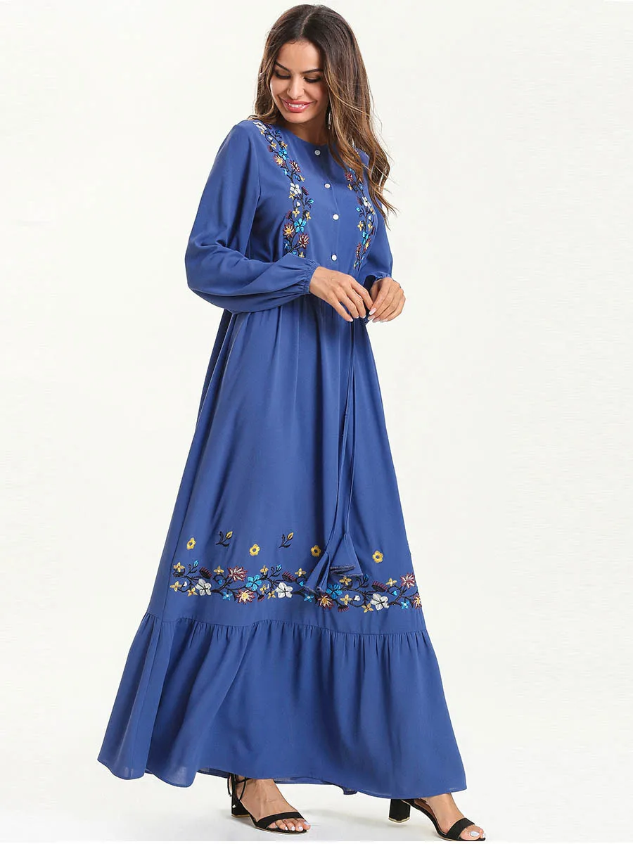 Мусульманское арабское платье мусульманское платье-кафтан марокканский кафтан