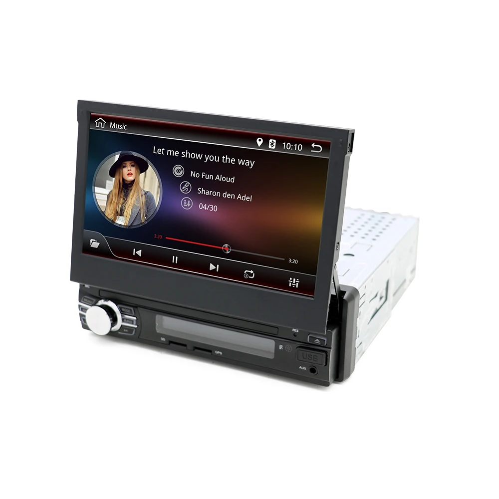 1 Din Android 6 0 Автомобильный gps навигационный плеер радио музыка Bluetooth Камера заднего