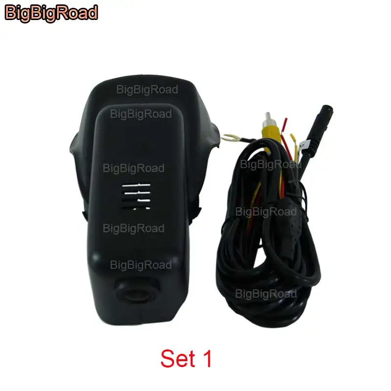 Set 1 Single Camera BigBigRoad для автомобиля беспроводной доступ в Интернет, DVR видеокамера авторегистратор Камера для volvo XC60 XC 60 2009 2010 2011 2012 2013 /S60L - Название цвета: Set 1 Single Camera