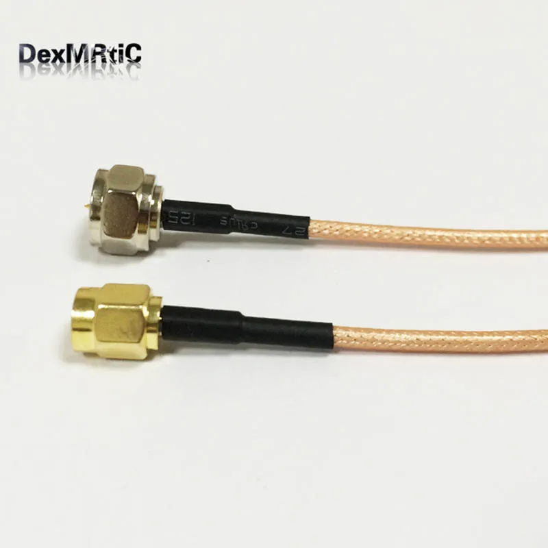 1 шт. Новый Радиочастотный кабель Pigtail RP- SMA Штекерный переключатель F разъем RG316