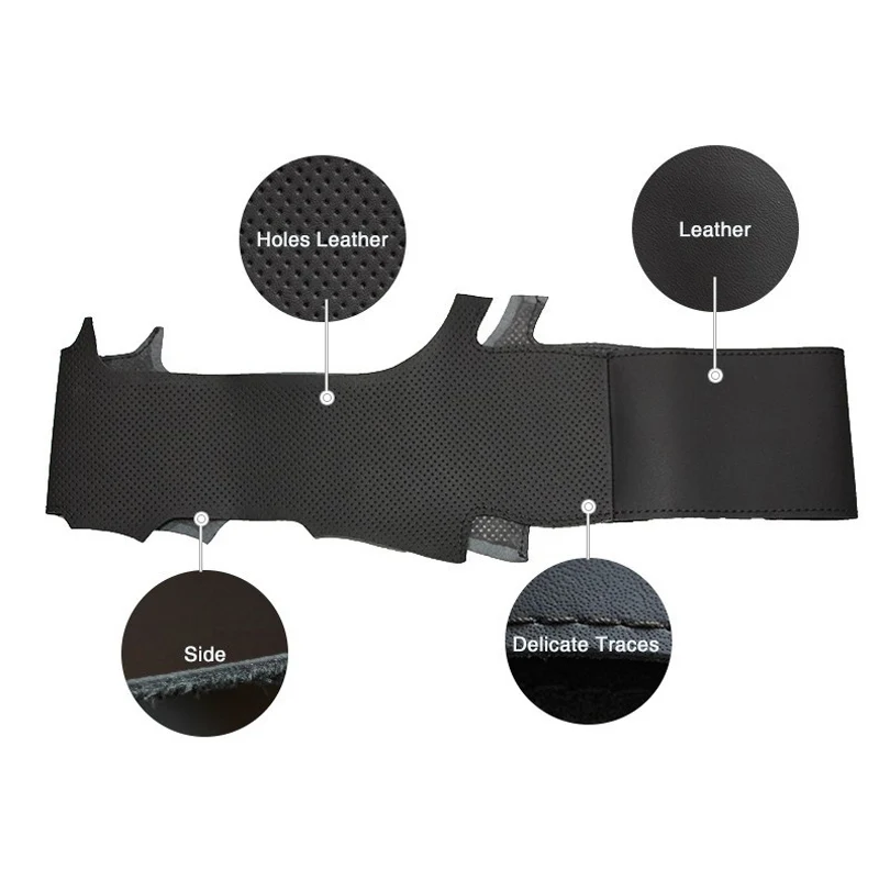 DIY Sewing-on PU Leather Steering Wheel Cover Exact Fit For Hyundai ix35 Tucson 2011-2015 | Автомобили и мотоциклы