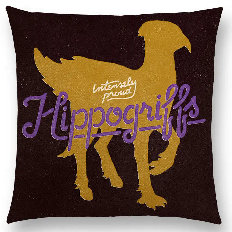 Чехол для подушки с волшебным фокусником Гарри Волшебные животные единорог