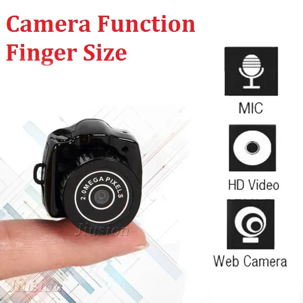 Y2000 мини камера Wecam DV DVR видеокамера портативная видео диктофон 480P маленькая