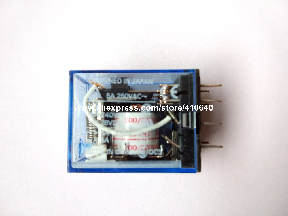 1 Piece MY2NJ intermediate relay AC 200 / 220 V New Model MY2N-J or MY2N-GS with good quality Base Popular and Hot Sales | Обустройство