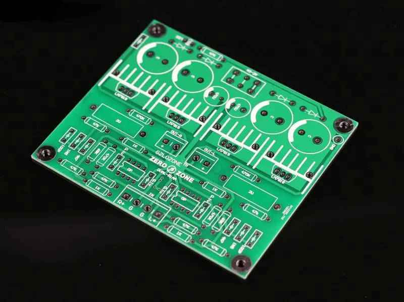 Бесплатная доставка DUAL RIAA мм PCB phono усилитель сильная защита от помех|Усилители