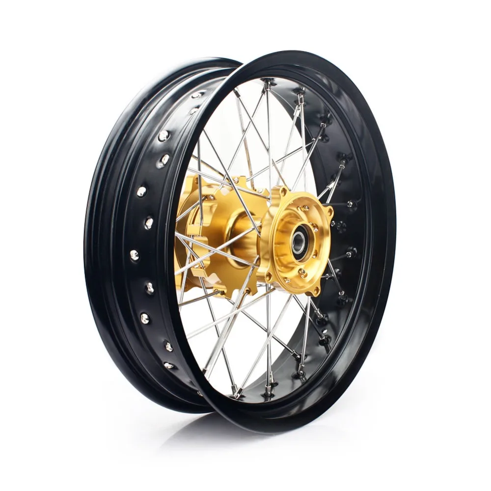 BIKINGBOY для SUZUKI DR650SE 96 97 98 99 00 01 02 03 04 16 15 14 13 Supermoto 17*3 5 17*4 25 Передние Задние колесные