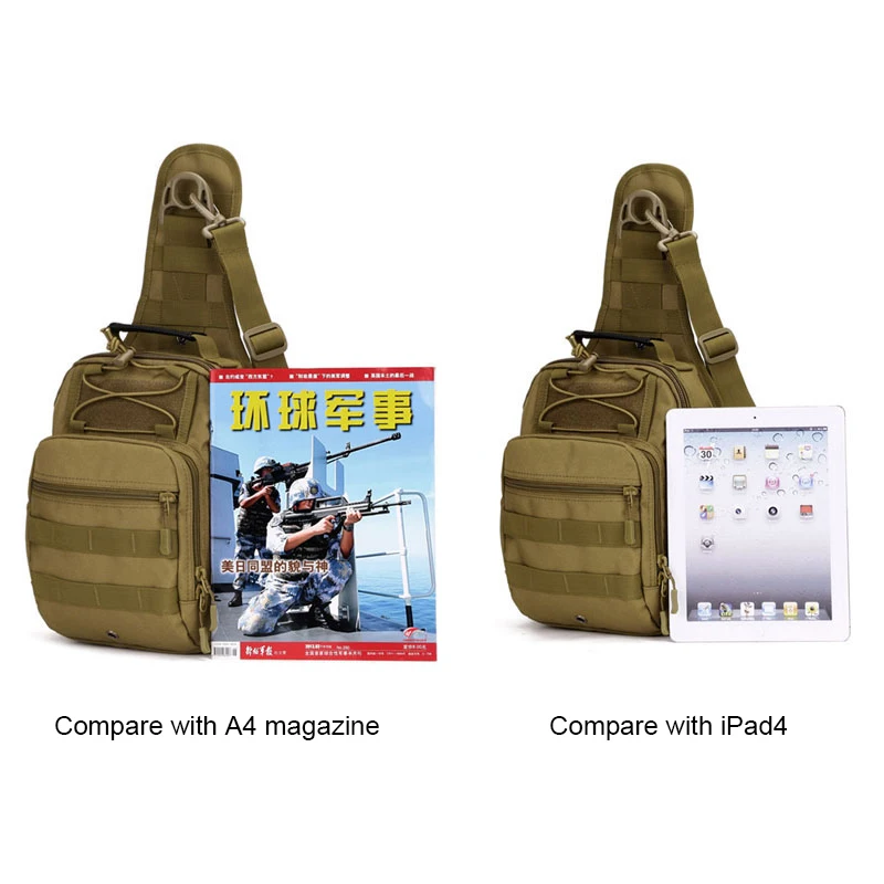 Нейлоновая сумка мессенджер через плечо Protector Plus водонепроницаемый военный