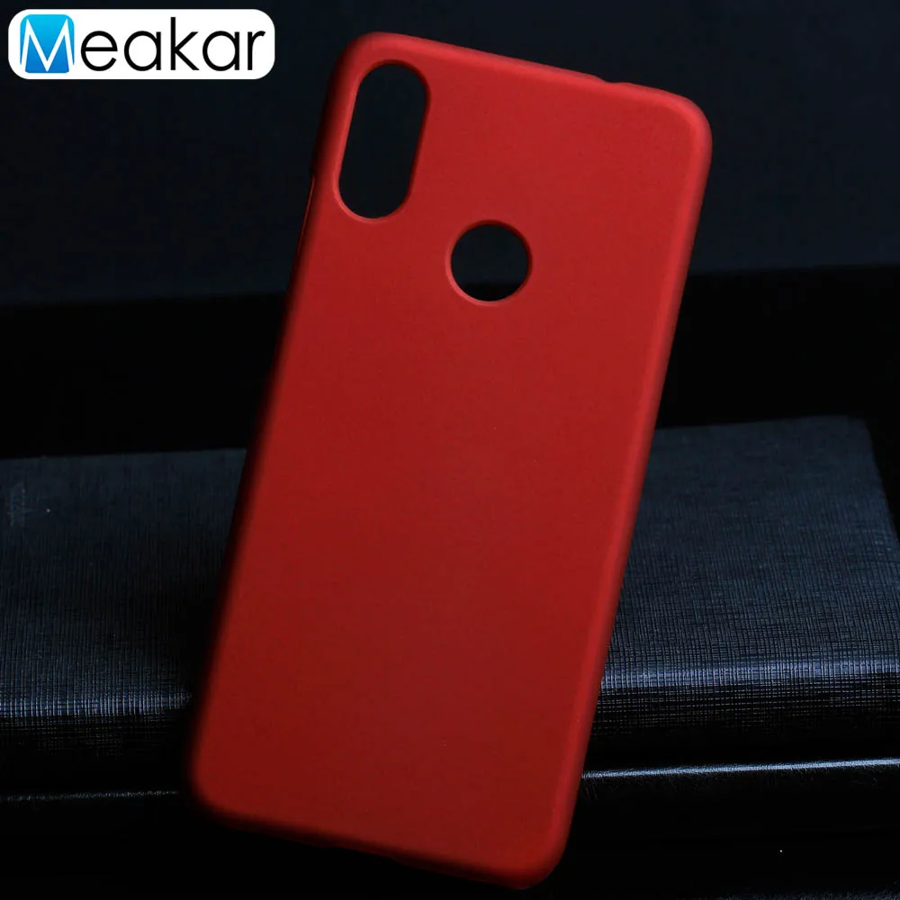 Матовый пластиковый чехол 6.3для Xiaomi Redmi Note 7 Чехол для Xiaomi Redmi Note 7 Pro Note7 чехол-лента на заднюю панель - Цвет: Red