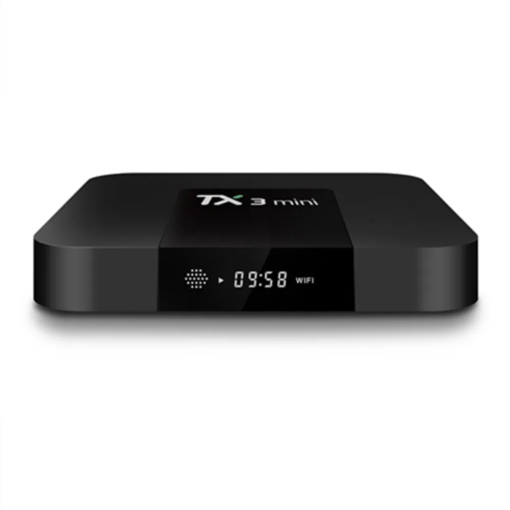 ТВ приставка TX3 Mini Android 7 1 Amlogic S905W 2 4 ГГц Wi Fi Smart ГБ/8 ГБ ГБ/16 Гб поддержка 4K