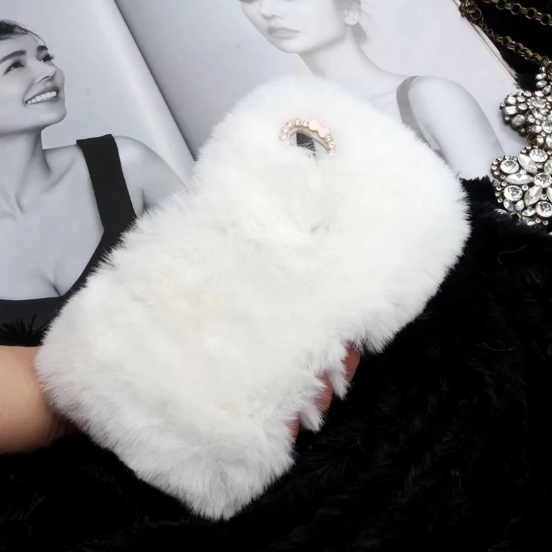 Furry Plush sFor Coque Huawei P10 Lite Case Huwawei Soft Silicon Hairy Back Cover For Capinha Etui |