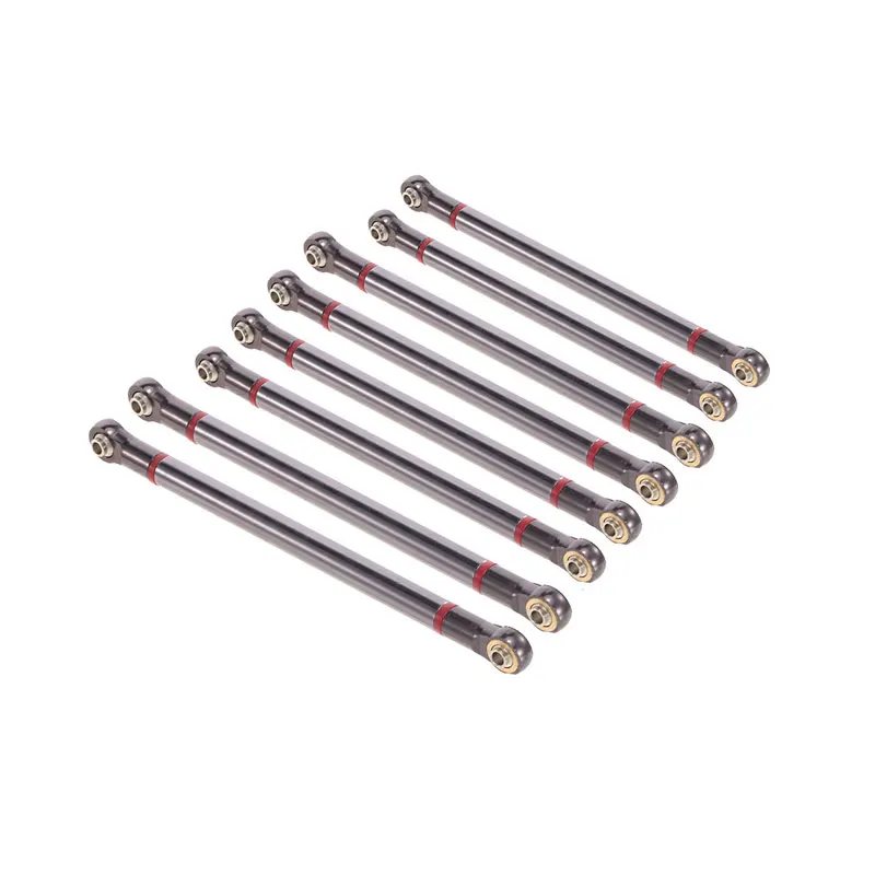 

Upgrade Metal Parts 8PCS Linkage Kit For Aixal SCX10 313 Wheelbase Truck