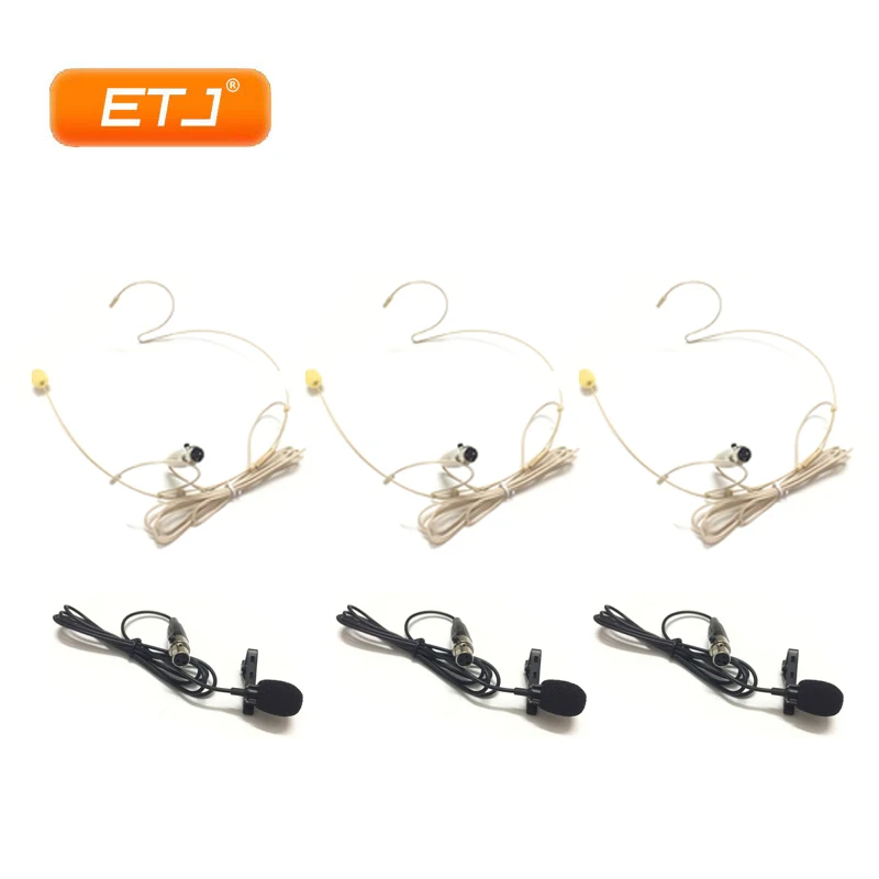 

Free shipping! Headset Microphone Clip Mic XLR 3 Pin For UHF Wireless Microphone SLX14 SLX Wireless System
