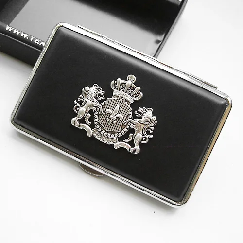 2016 г. новый продукт тонкая удлиненная кожаная коробка для сигарет подарок|gift