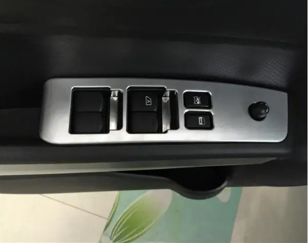 Для Nissan X-Trail T31 2008 до 2013 стеклянный переключатель крышки отделка двери окна Кнопка украшения панели ABS хром X trail автомобиль-Стайлинг