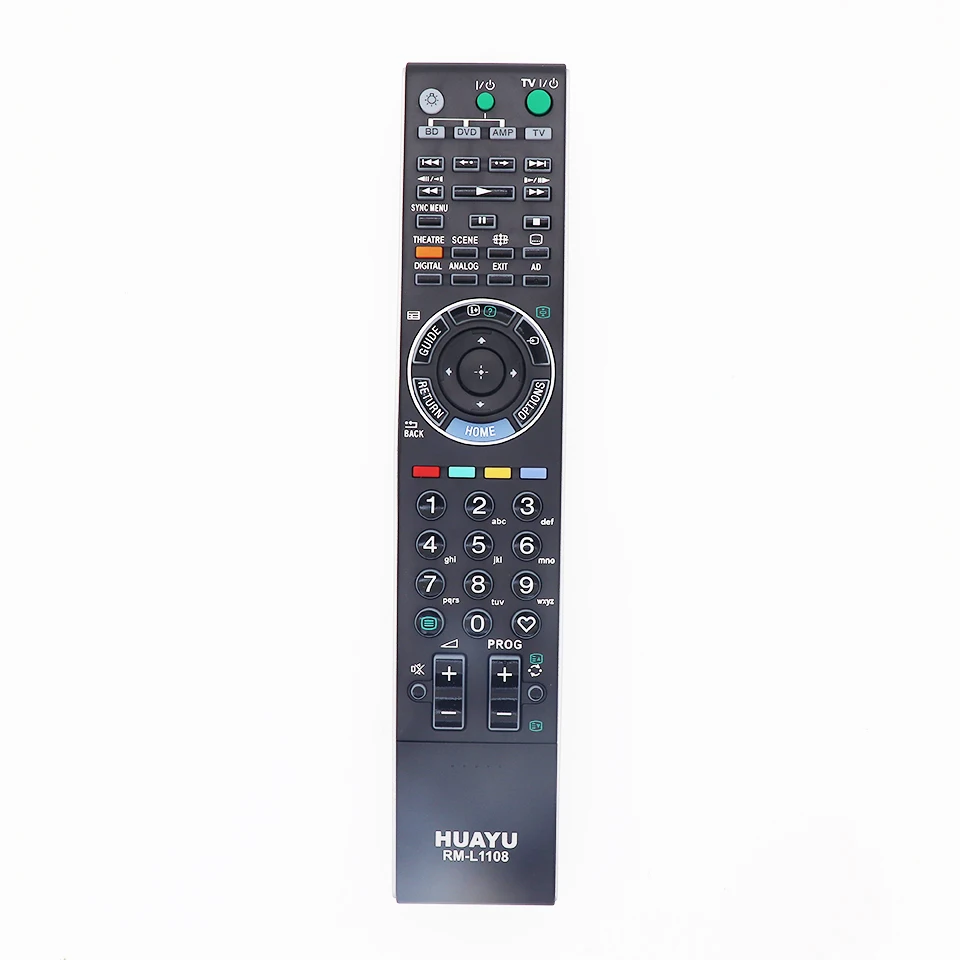 RM L1108 дистанционного Управление для sony BRAVIA W/XBR/серии ЖК дисплей телевидения с
